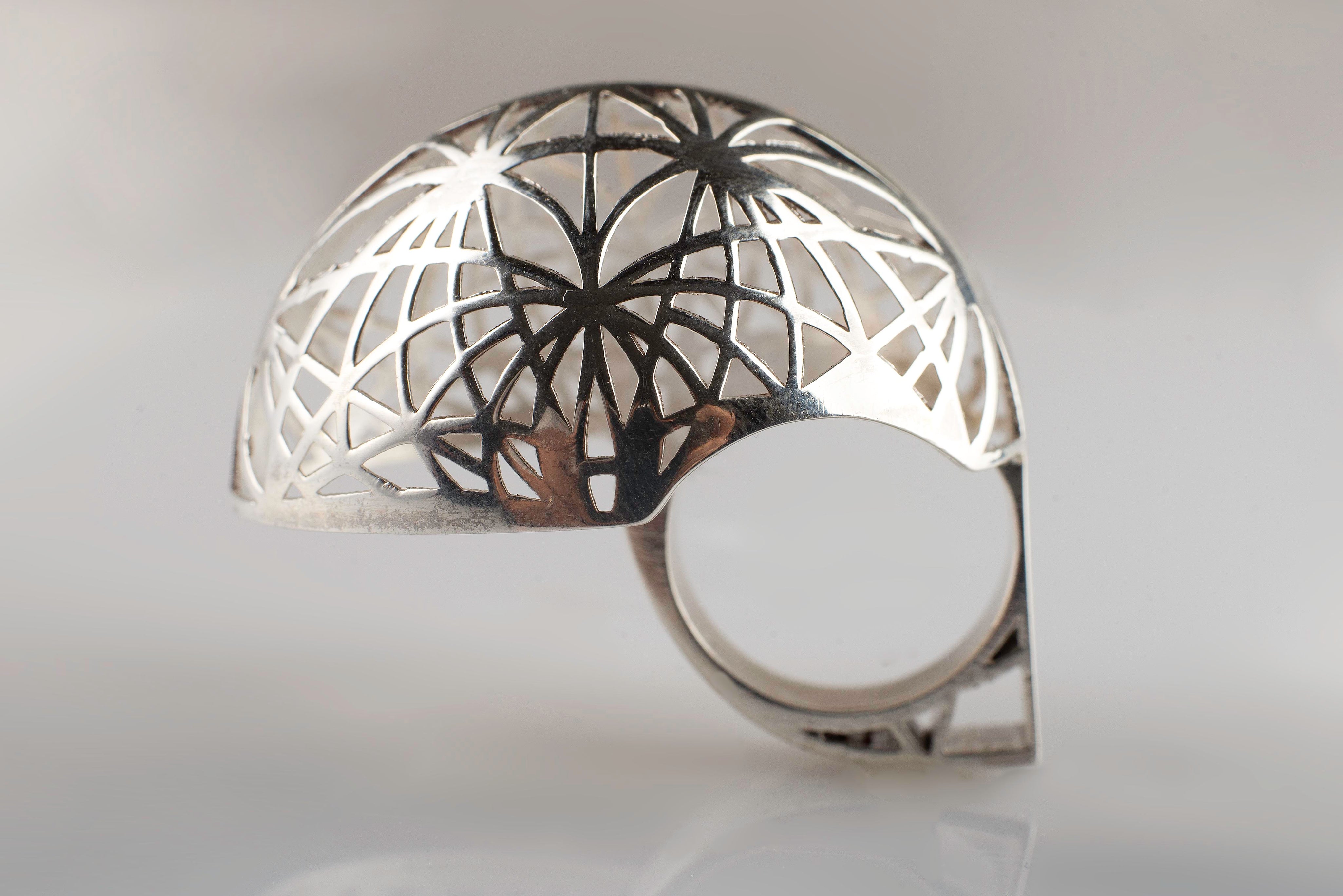 Mesh Dome Ring