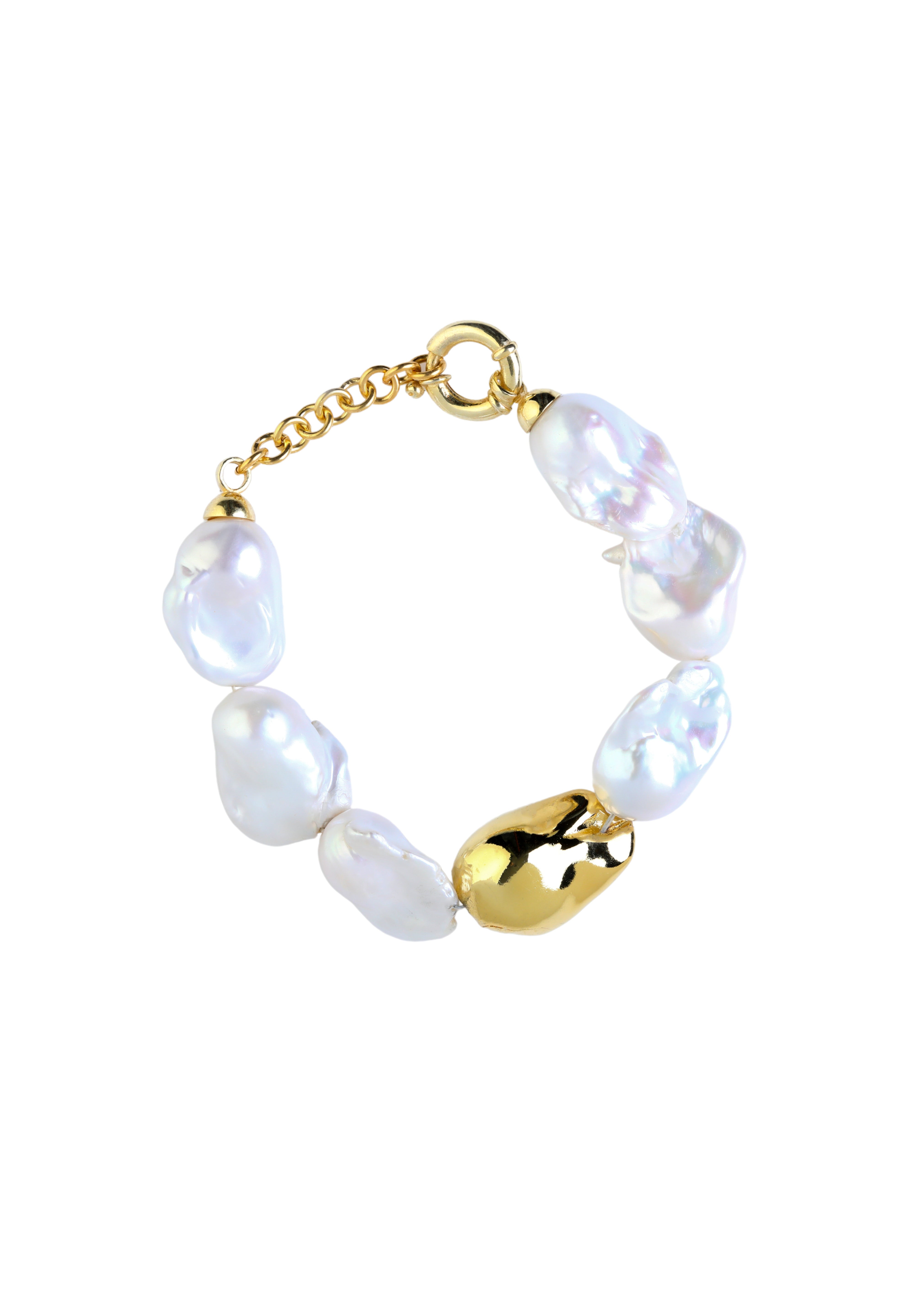 The Ocean Baroque Pearl Bracelet