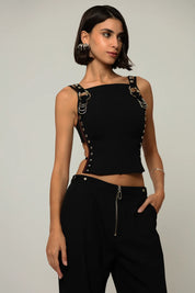 Heavy Metal Leo Top