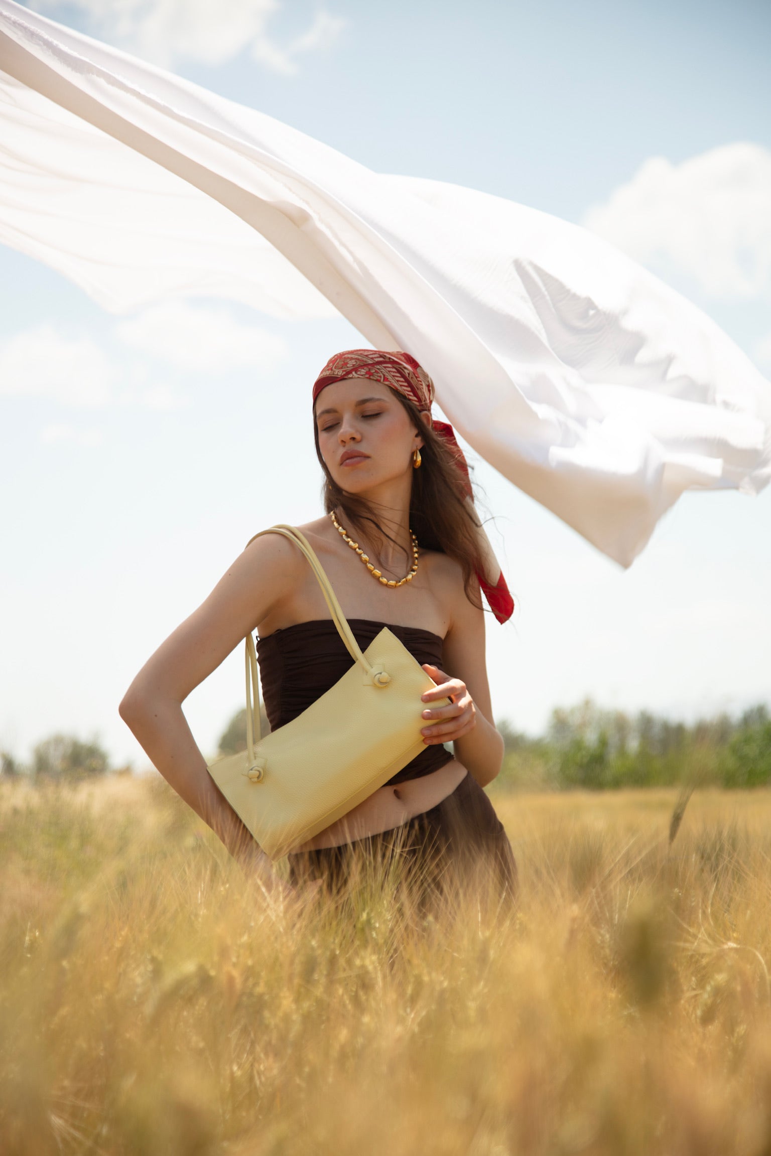 Ter Bag Grained Butter Yellow