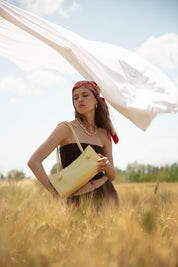 Ter Bag Grained Butter Yellow