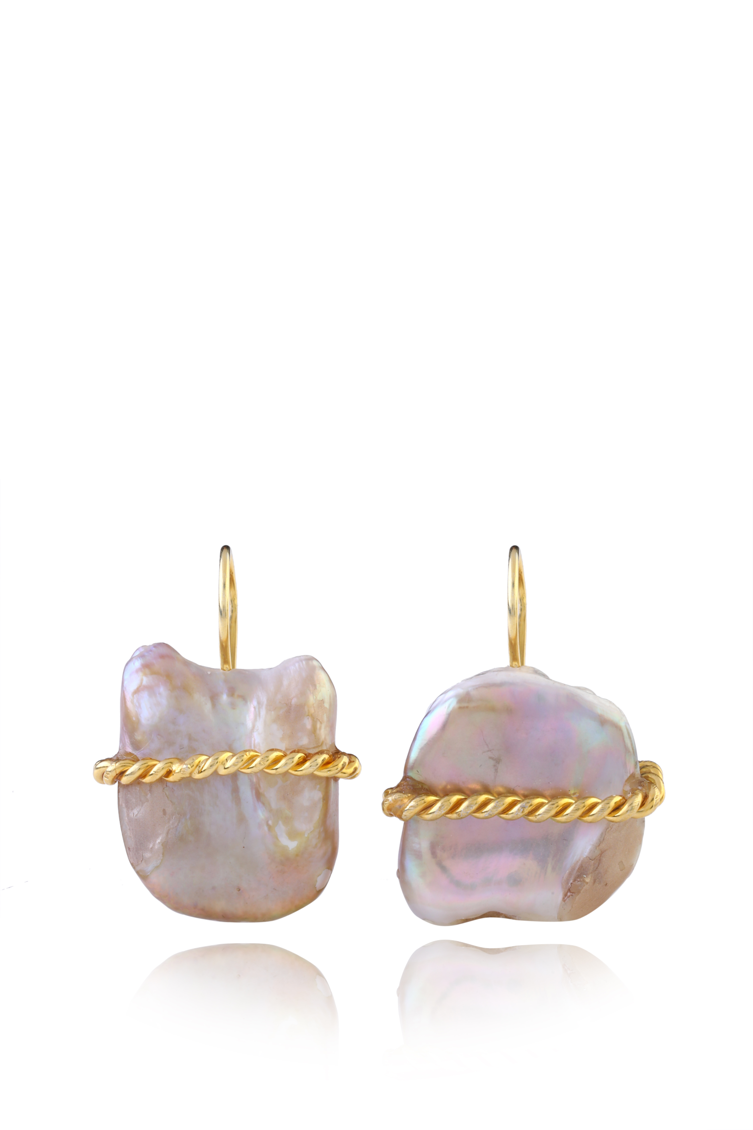 The Diana Baroque Pearl Earrings