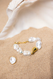 The Ocean Baroque Pearl Bracelet