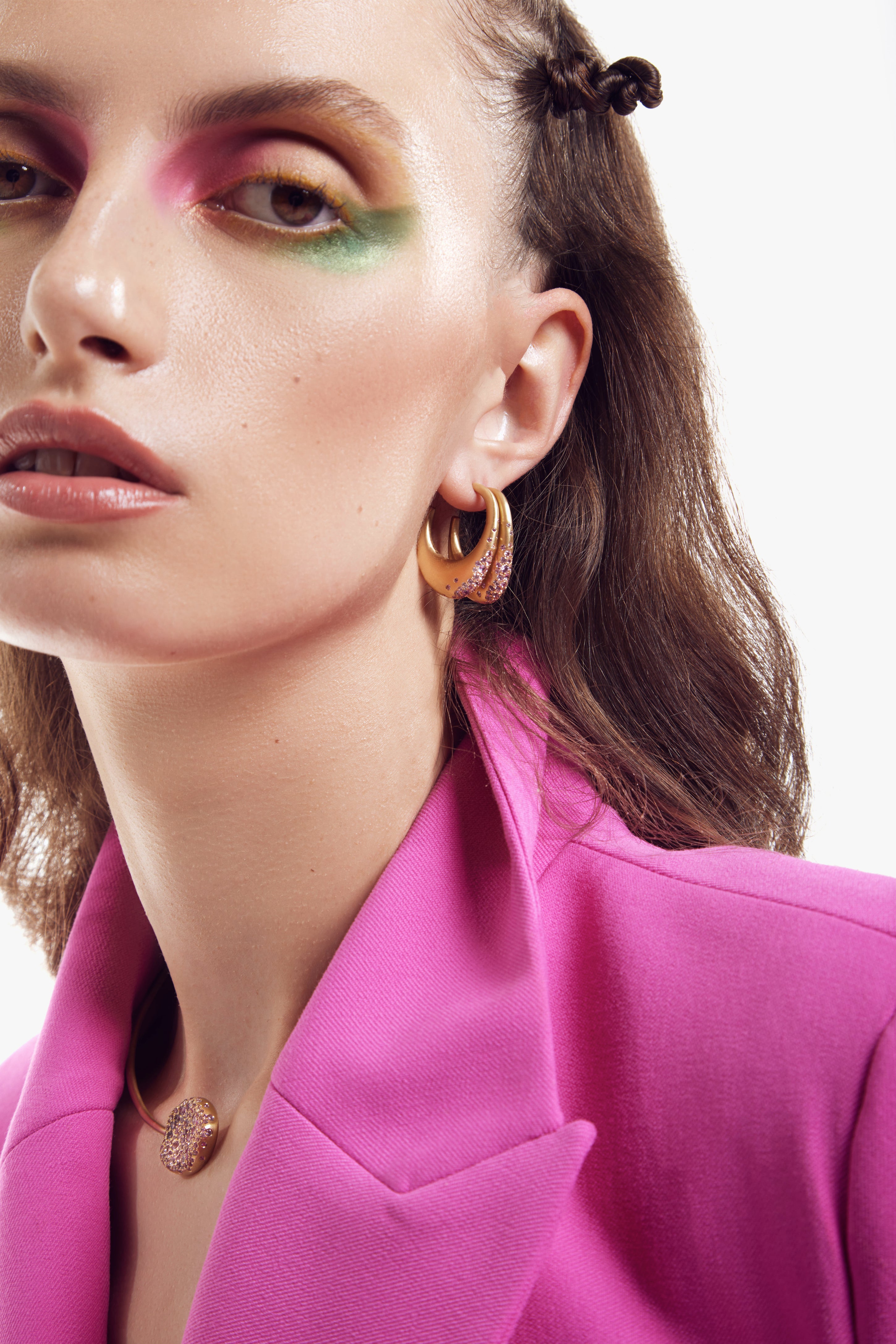 My Muse Urban Color Thin Earrings