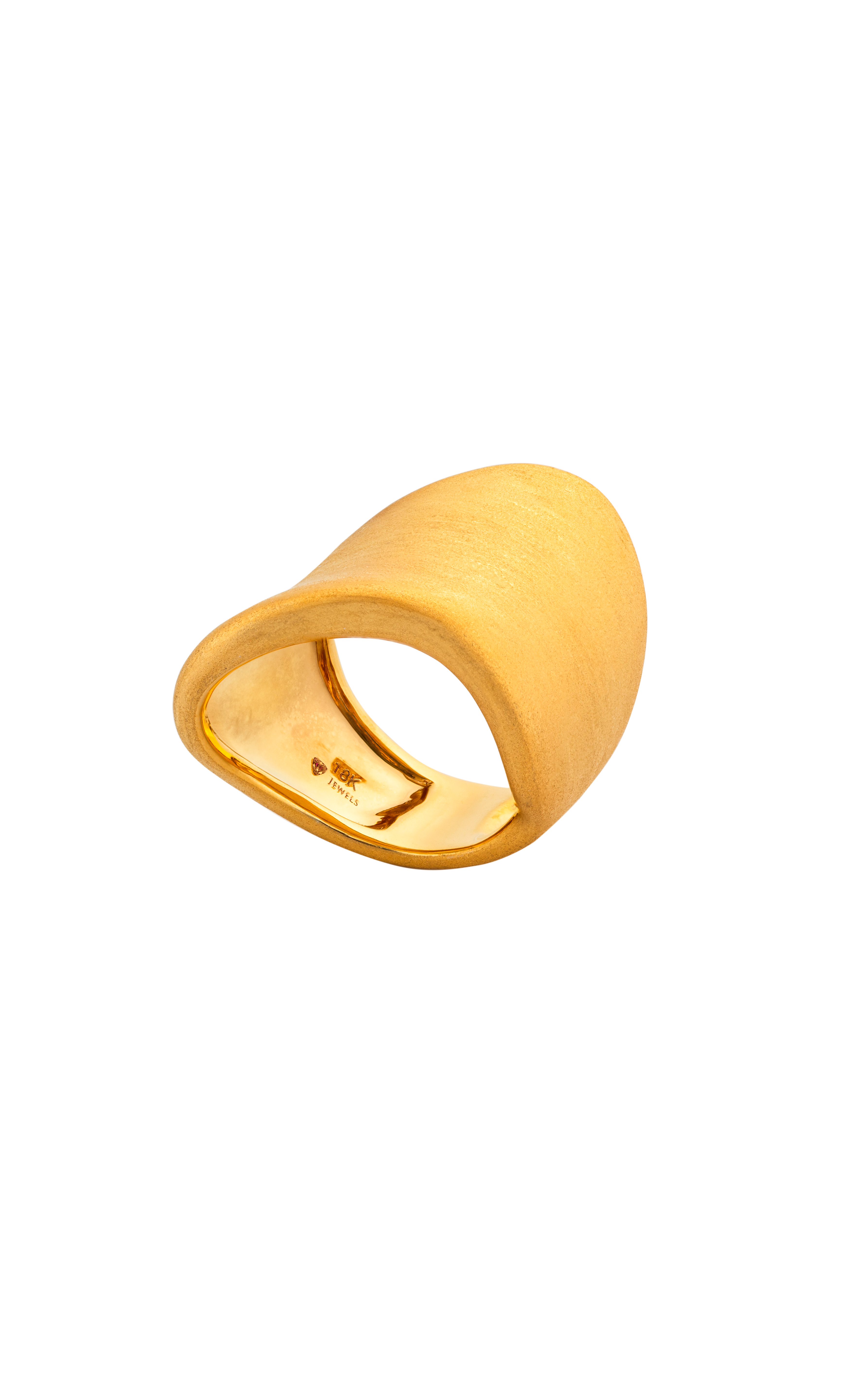 Skin - 18K YG / Brushed Gold Ring