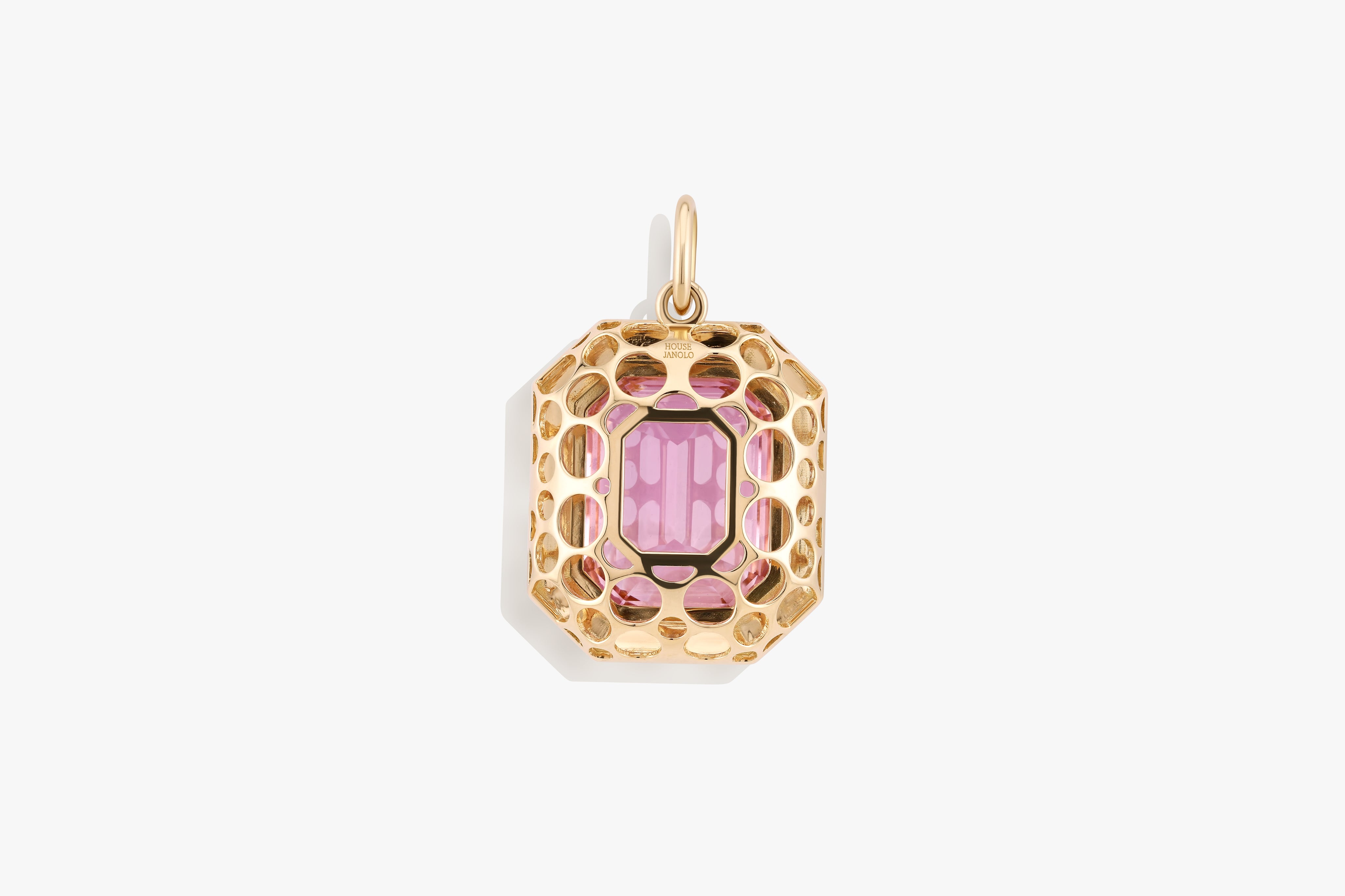 The Kunzite Orchid Pendant