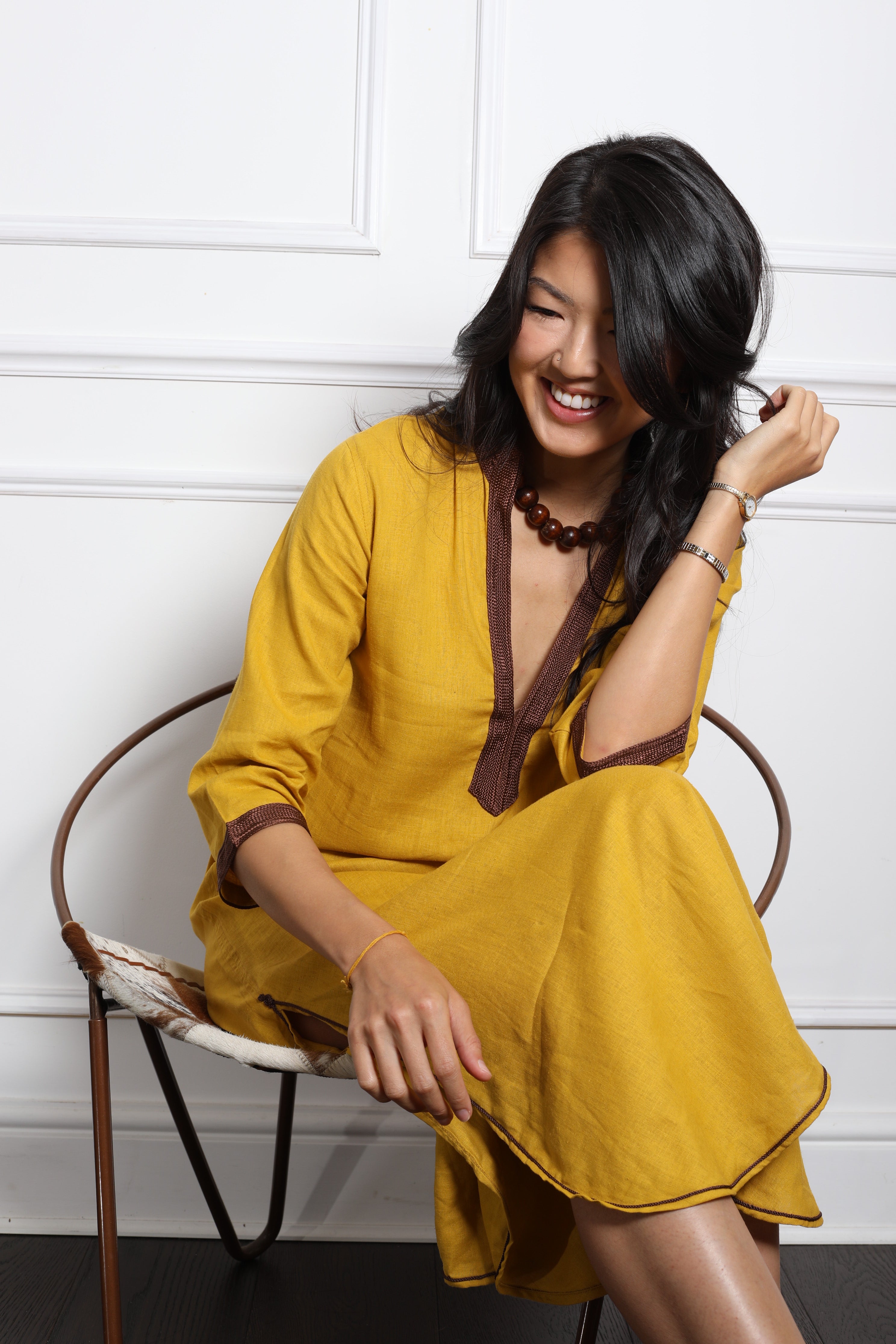 Agafay Kaftan Old Gold