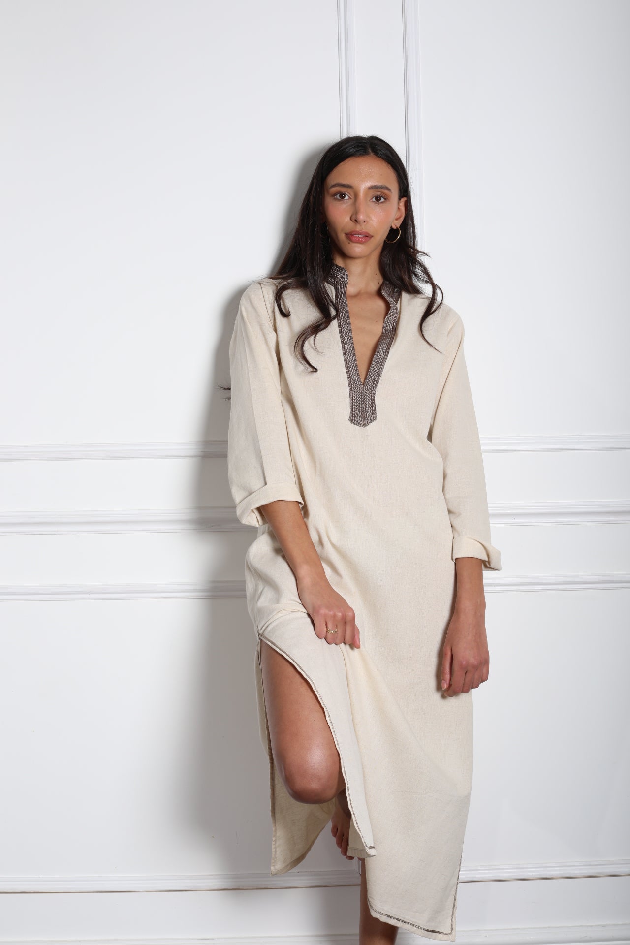 Agafay Kaftan Light beige