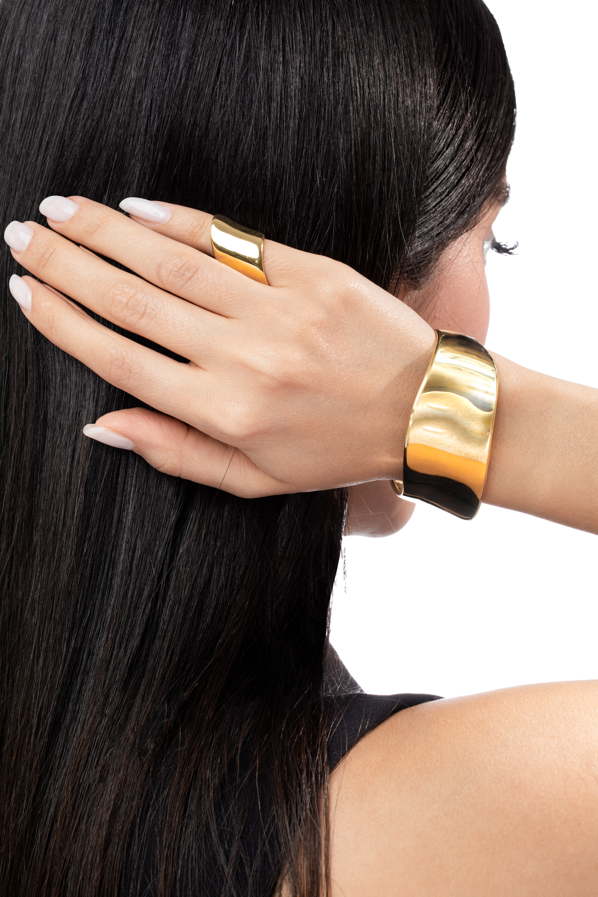 Skin - 8K WG / Polished Ring