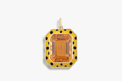 The Citrine Orchid Pendant