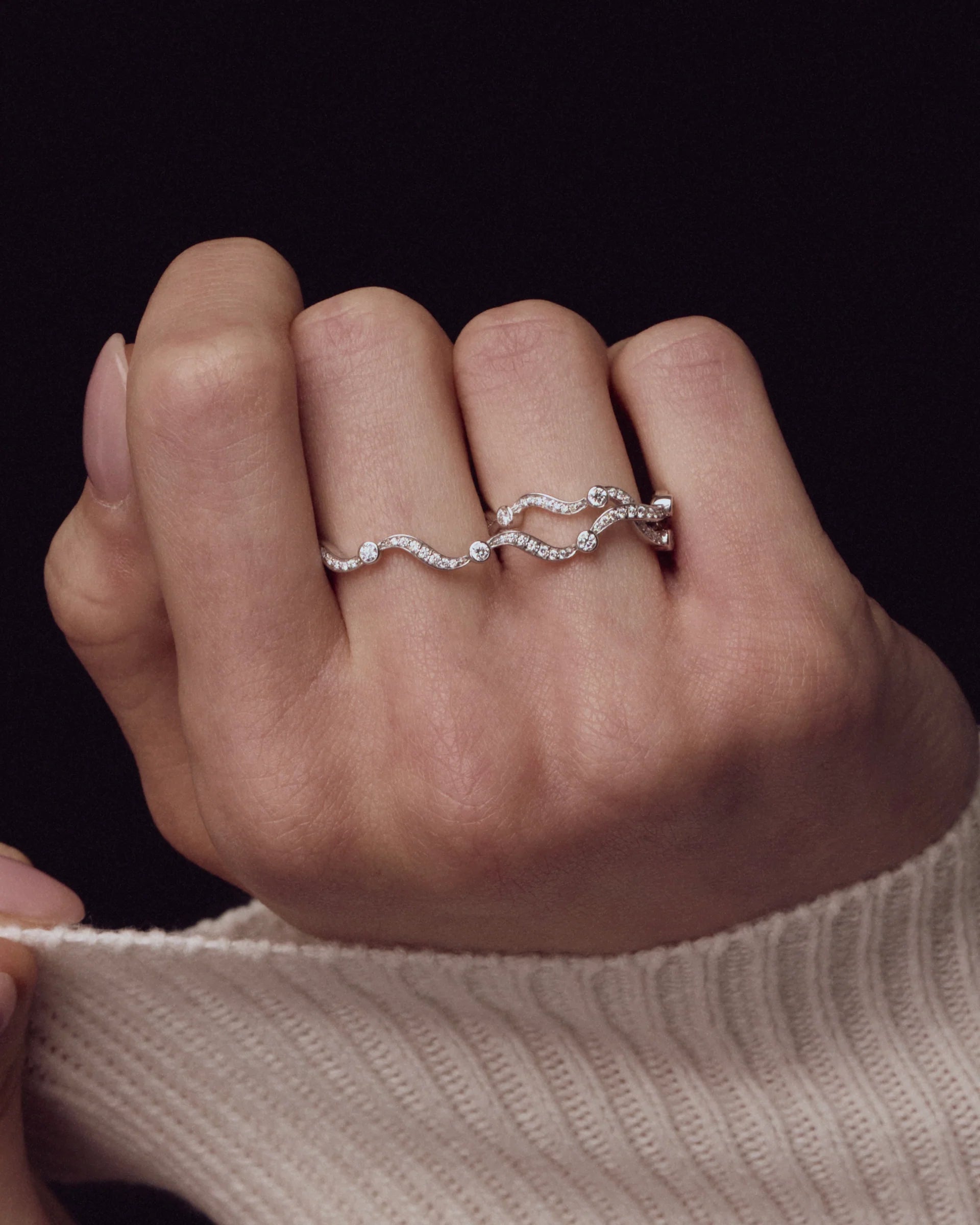 The Double Wave Ring