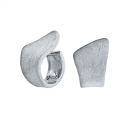 18W WG Brushed Crock Ring