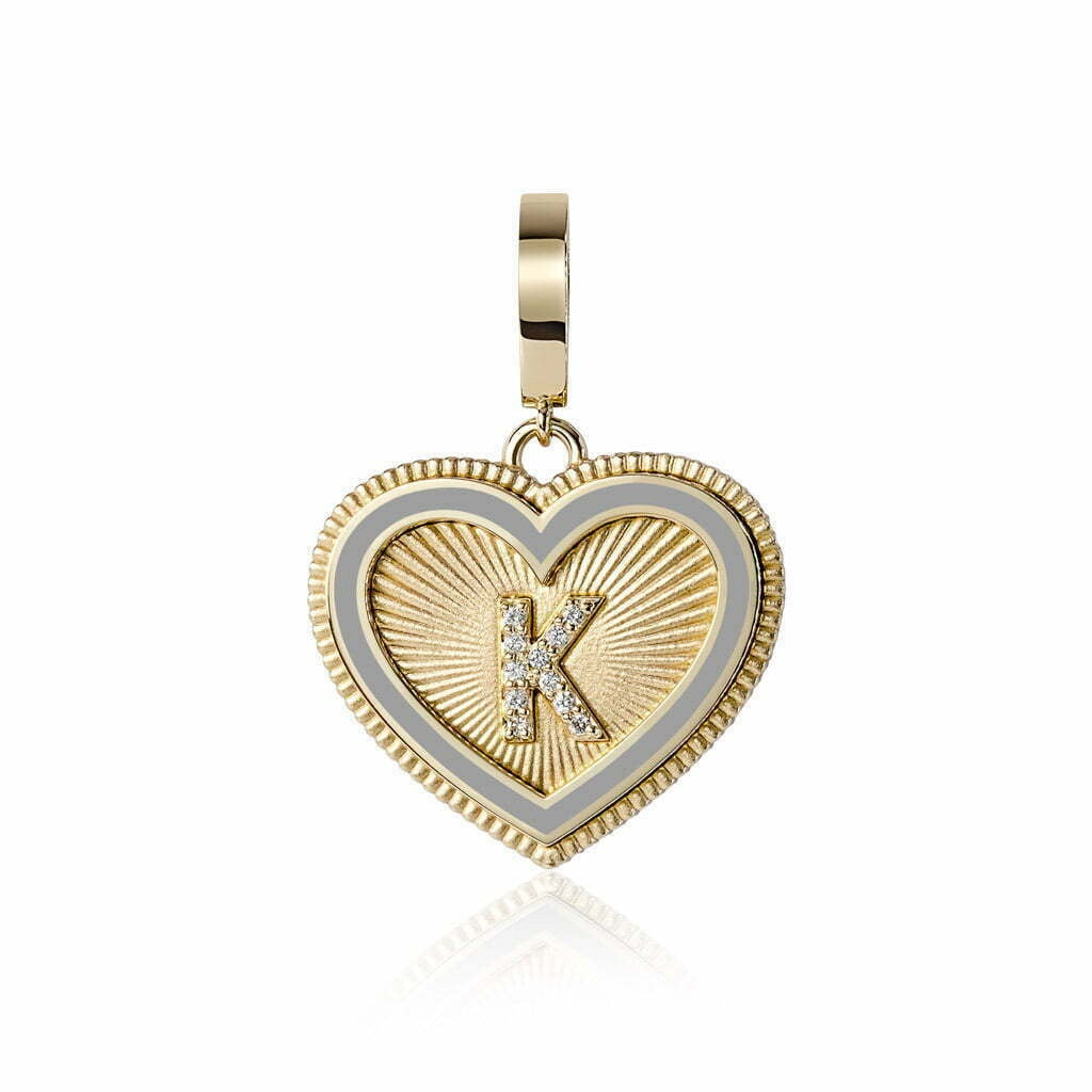 A2Z Heart-Shaped Charm