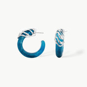 Multi-way Bliss Hoops Rhodium