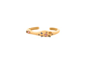 The Aura Gold Bangle & Precious Stones