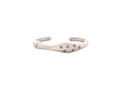 The Aura White Gold Bangle