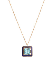 Blue Topaze Necklace