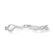 The Small Pear Wave Bangle
