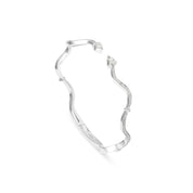 The Small Pear Wave Bangle