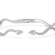 The Small Pear Wave Bangle