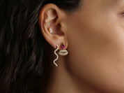 The Bottom Lip Dangle Earring