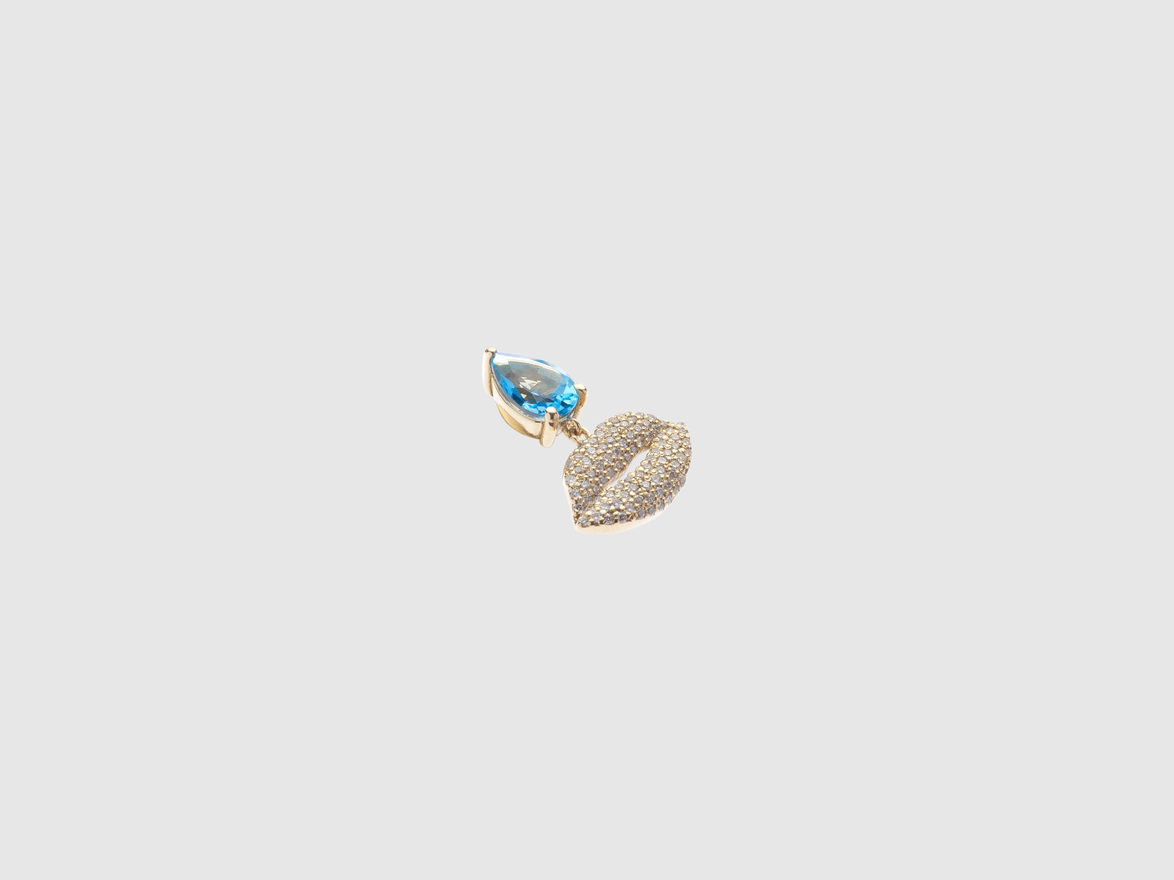 The Bottom Lip Dangle Earring