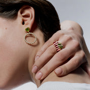 The Heart of The Circle Earring