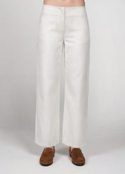 Lume White Denim Pants