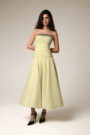 Rhea Dress Green