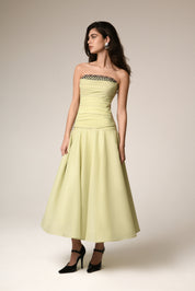 Rhea Dress Green