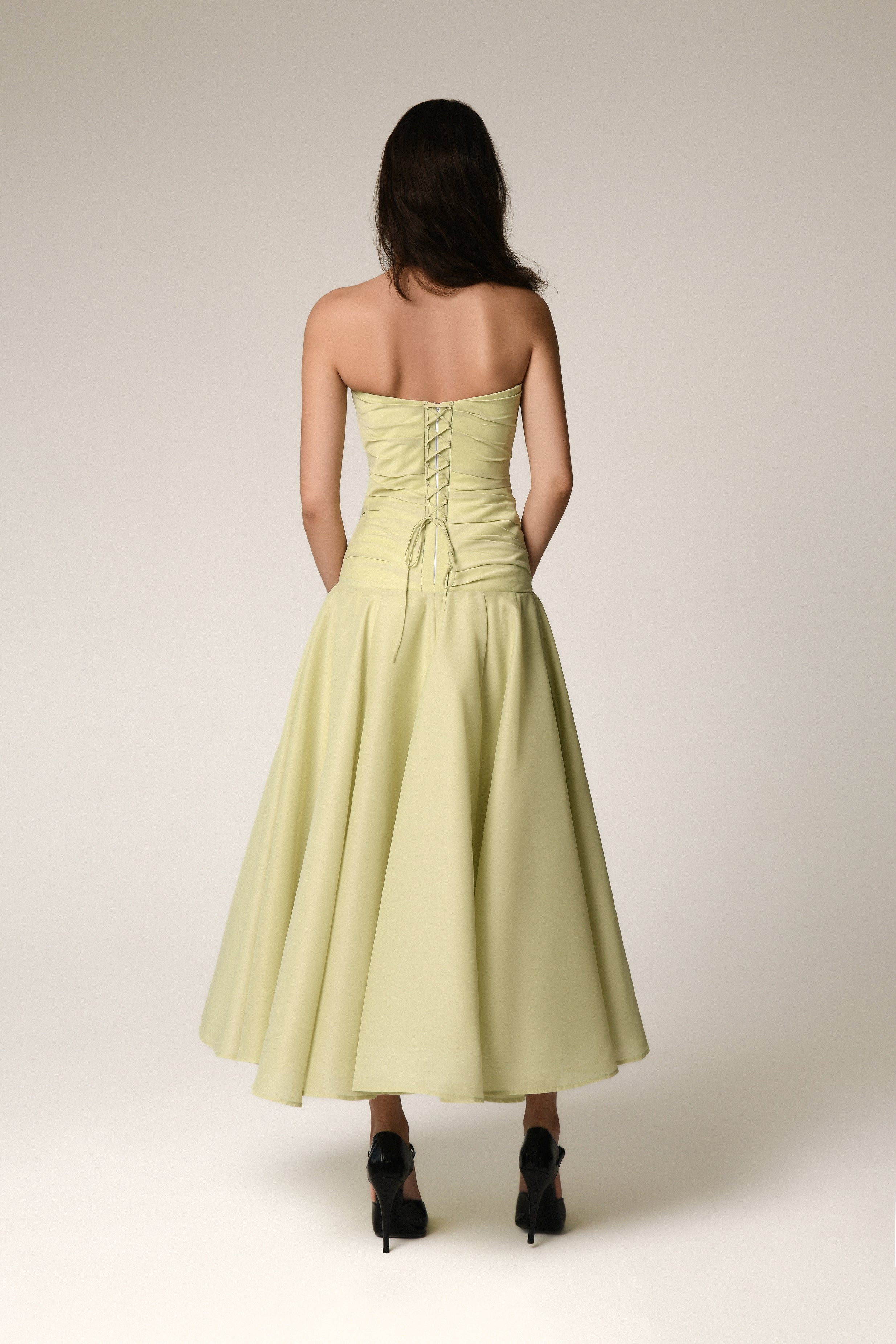 Rhea Dress Green