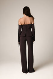 Pintuck Trouser
