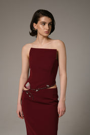 Unlock Gown Bordeaux