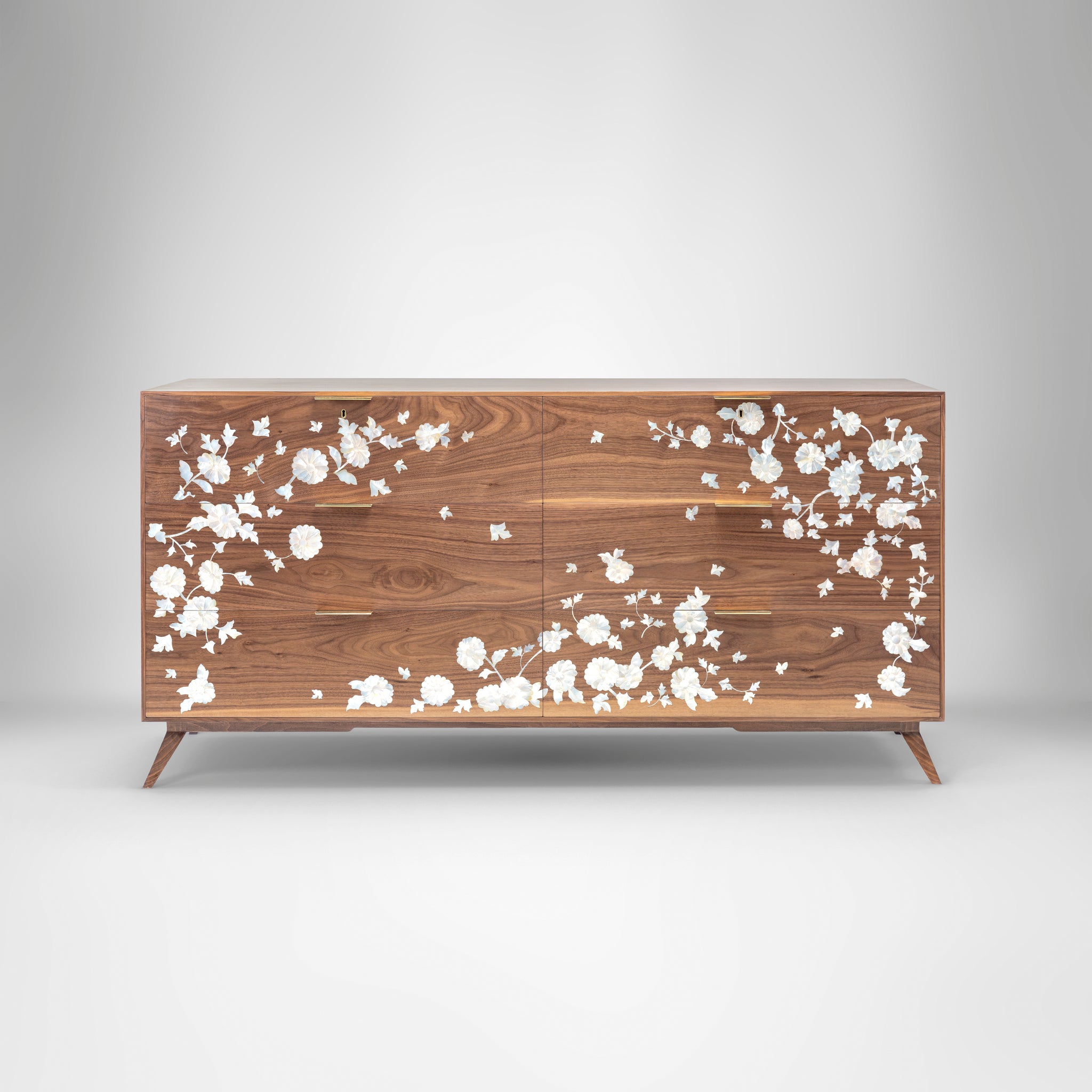 For The Love of Flowers Chest of Drawers