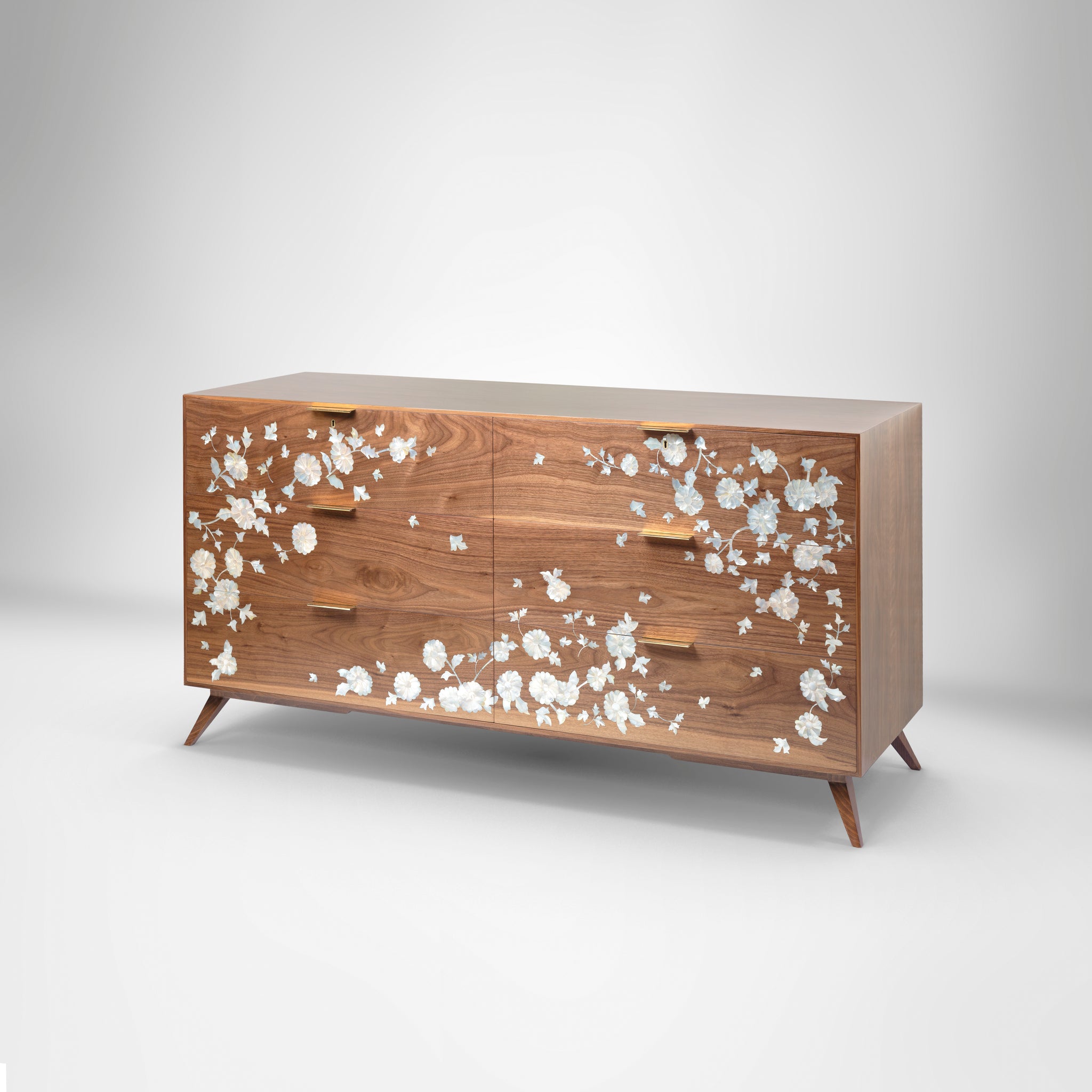 For The Love of Flowers Chest of Drawers