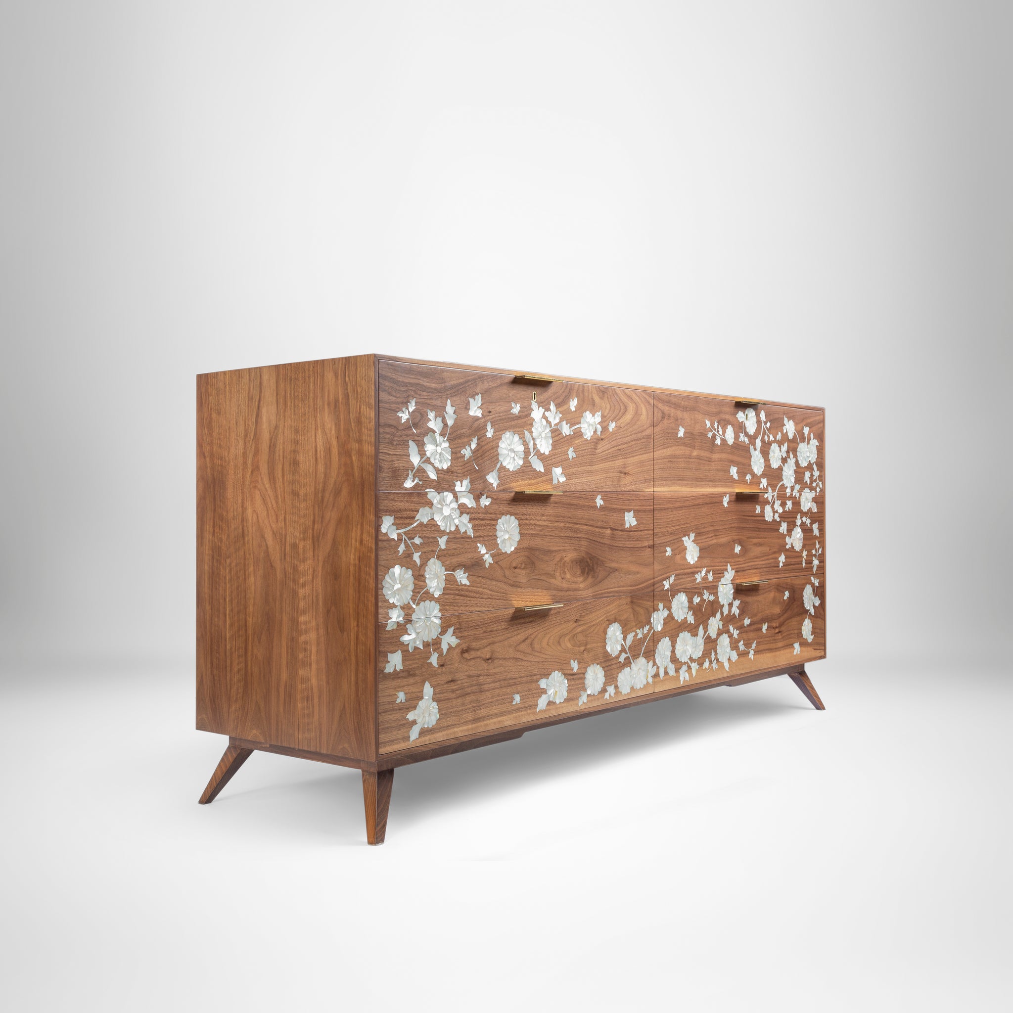 For The Love of Flowers Chest of Drawers