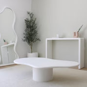 Wave Coffee Table - Plaster Finish