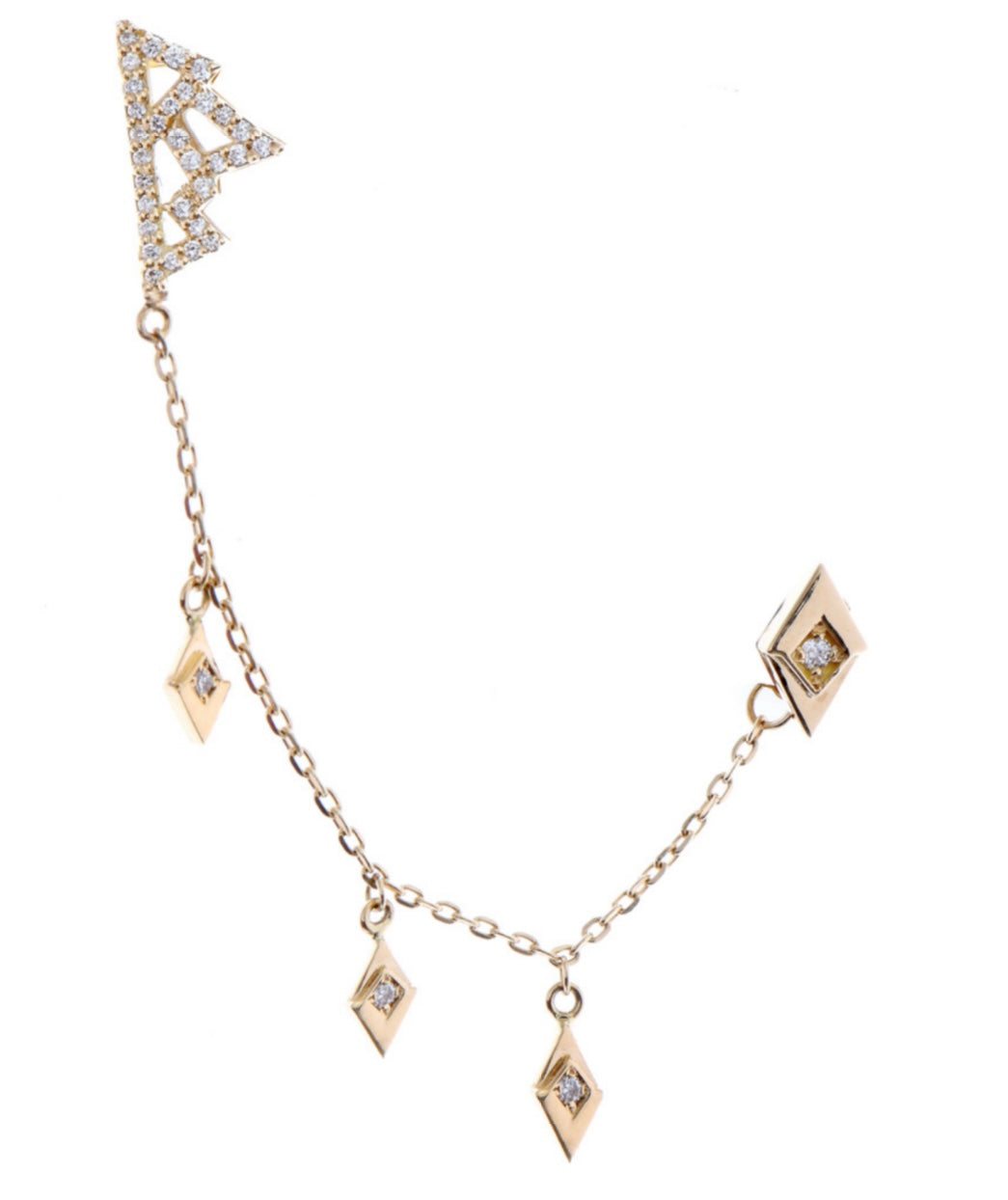 Glacier Bits Chain Ear Jacket