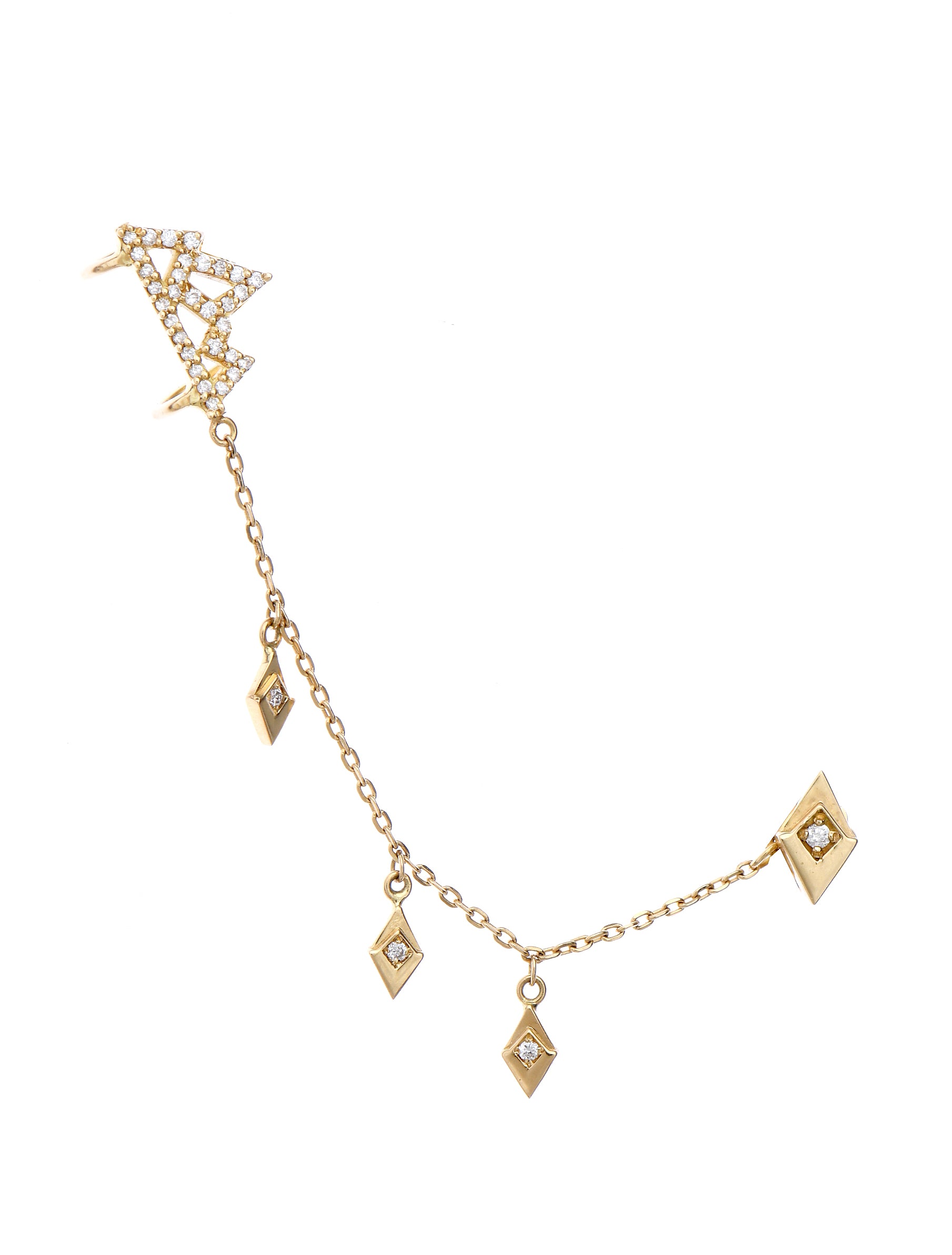 Glacier Bits Chain Ear Jacket