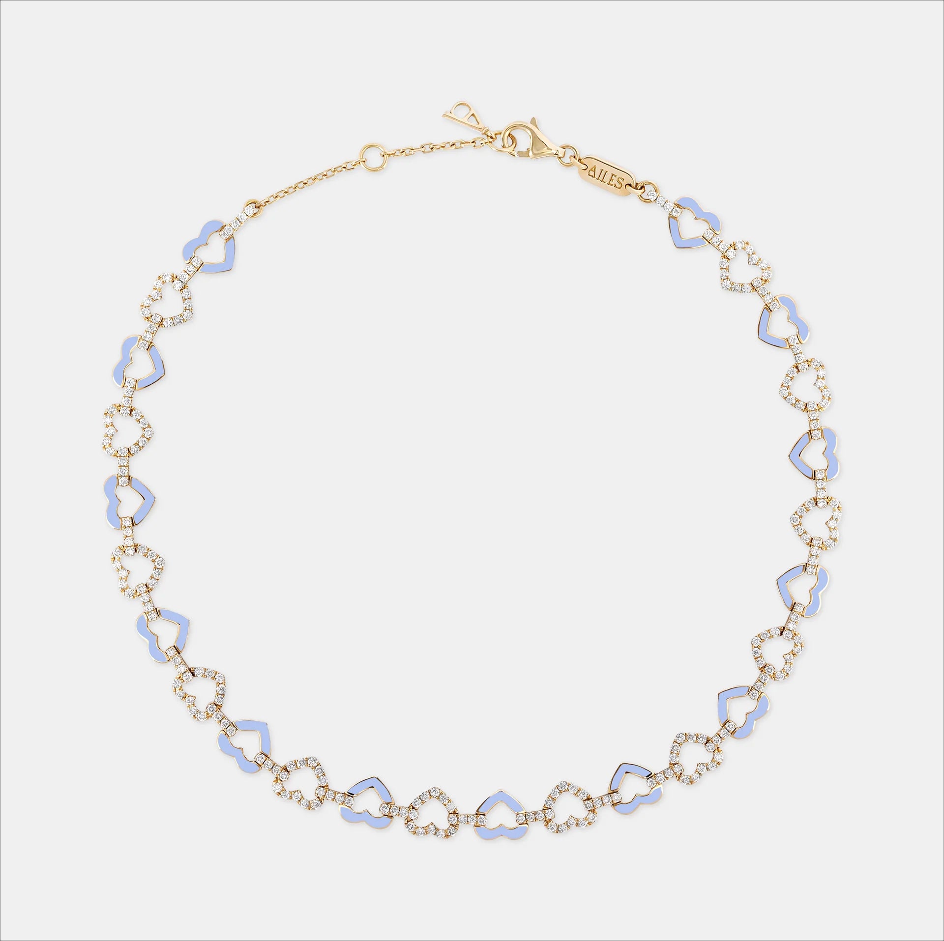 The Heart Chain Anklet