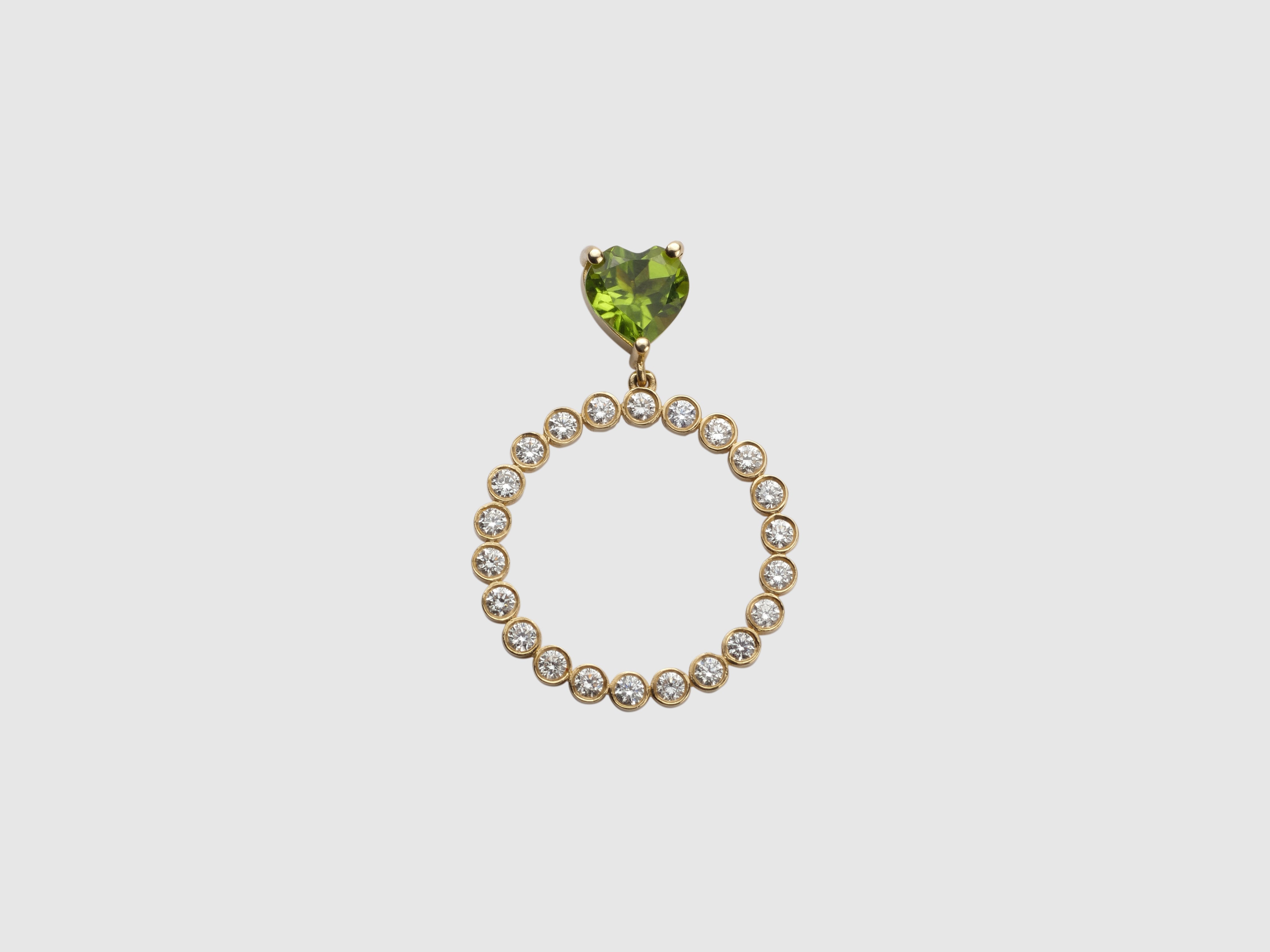 The Heart of The Circle Earring