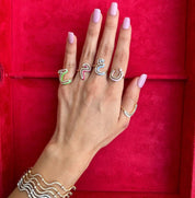 Silhouette Arabic Ring