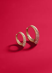 The Arch Power Mini Hoop Earrings