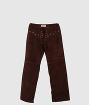 Jason Suede Pants Brown
