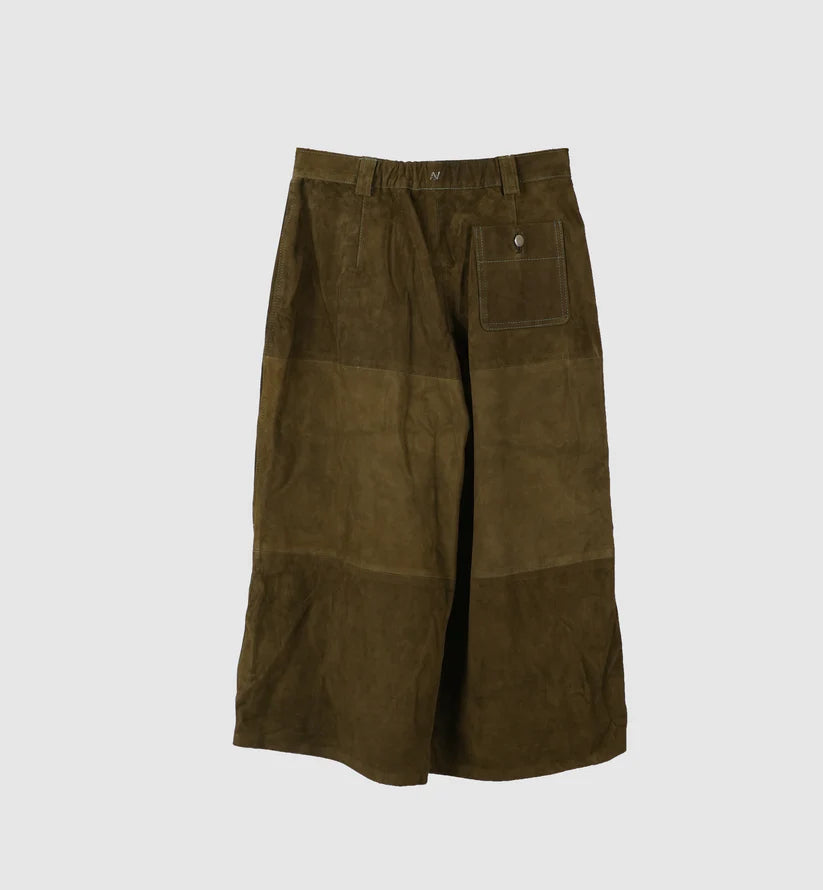 Justin Suede Pants Olive
