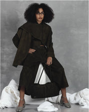 Justin Suede Pants Olive