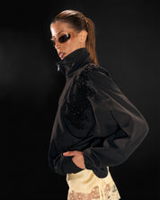 The Dazzled Track in Black Shiny