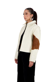 The Rustic Chic Jacket in White