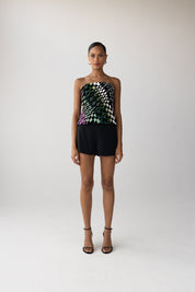 Woven Multicolor Top