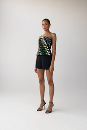 Woven Multicolor Top
